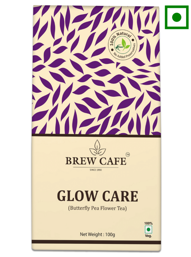 Brew Cafe Glow Care butterfly pea flower tea
