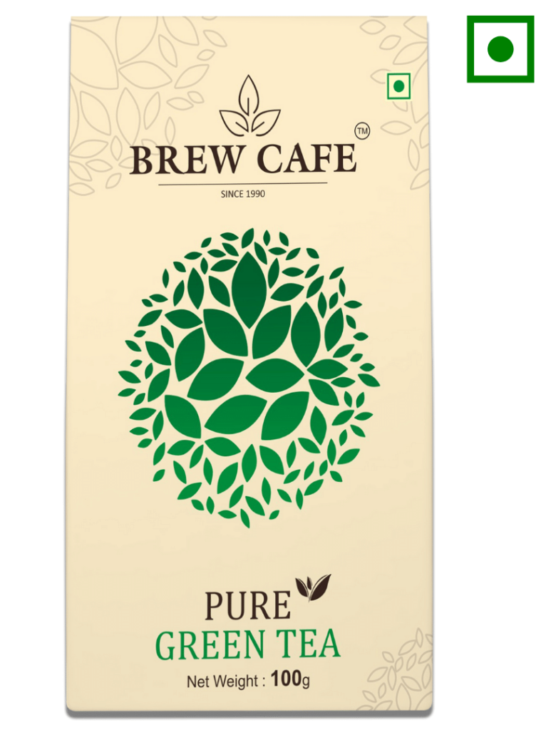 Pure green tea packet