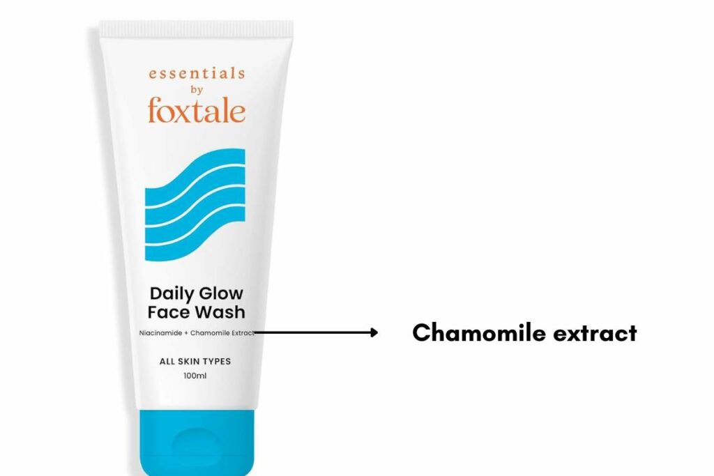 Skin Care product with Chamomile extract